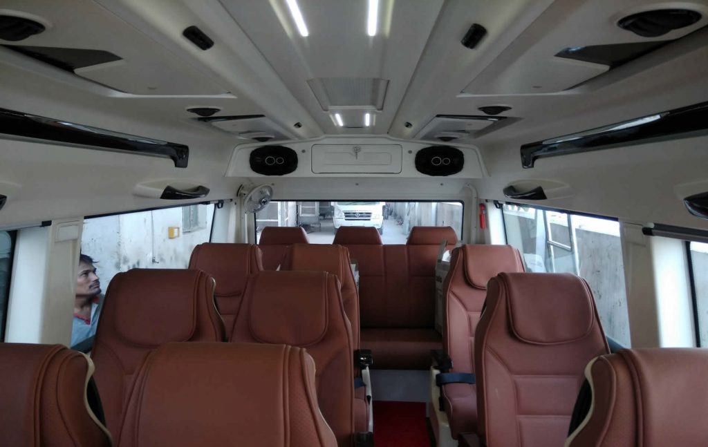 Tempo Traveller 12 Seated Luxury Chaudhary Tours And Travels
